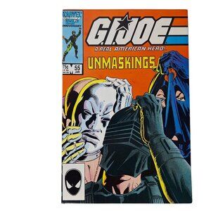 Marvel GI Joe A Real American Hero #55 1986 Comic Book